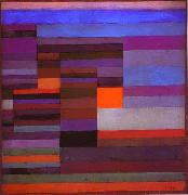 Paul Klee Fire in the Evening USA oil painting artist